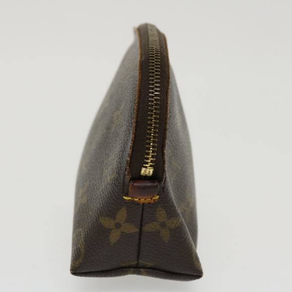 LOUIS VUITTON Monogram Pochette Cosmetic PM Cosmetic Pouch M47515 LV Auth ti858 - Picture 3 of 16